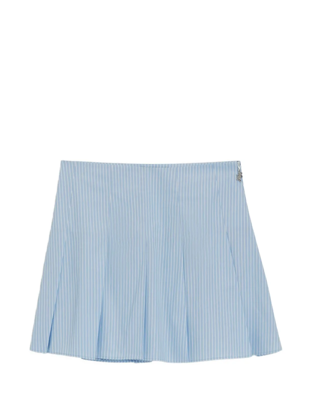 HUGO striped pleated skirt - Blau