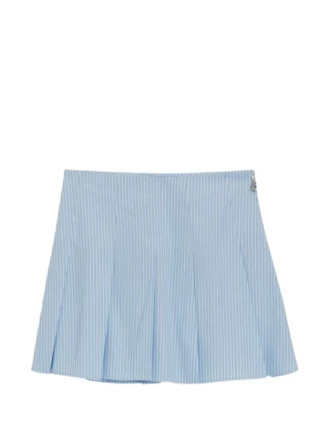 HUGO striped pleated skirt