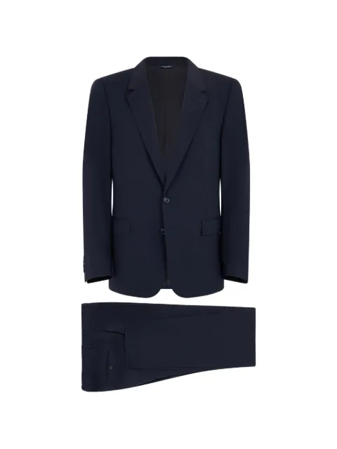 Dolce & Gabbana single-breasted virgin-wool suit