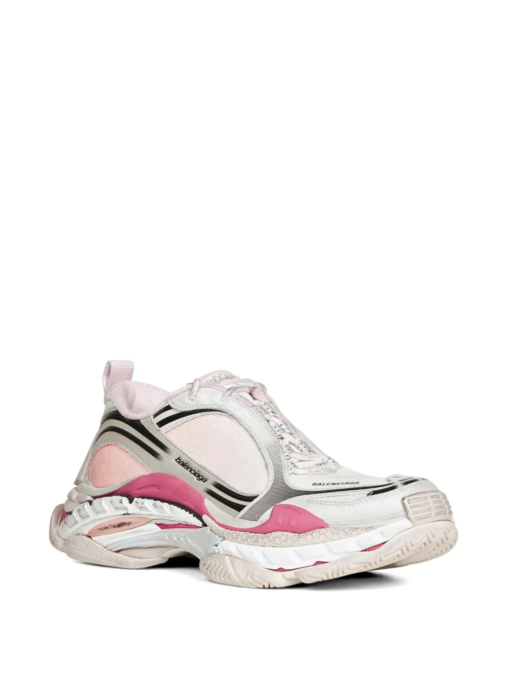 Balenciaga Triple S.2 worn-out sneakers Roze