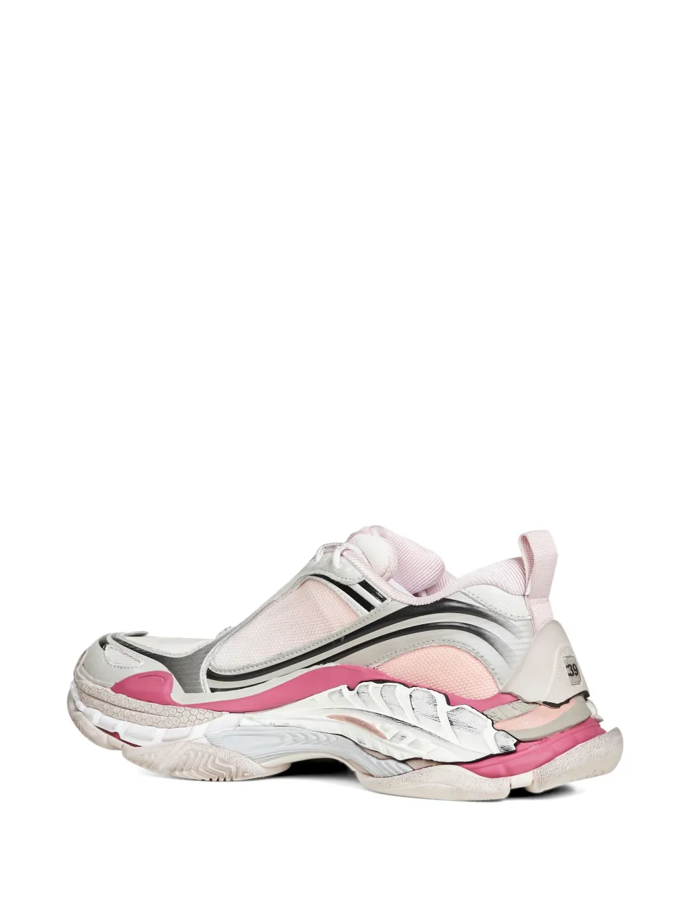 Balenciaga Triple S.2 worn-out sneakers Roze