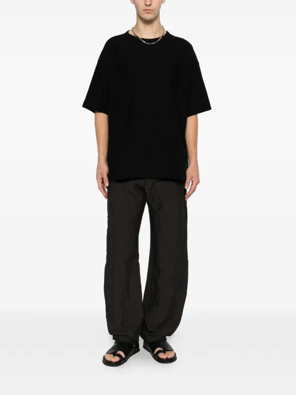 Ziggy Chen クルーネック Tシャツ | ブラック | FARFETCH JP