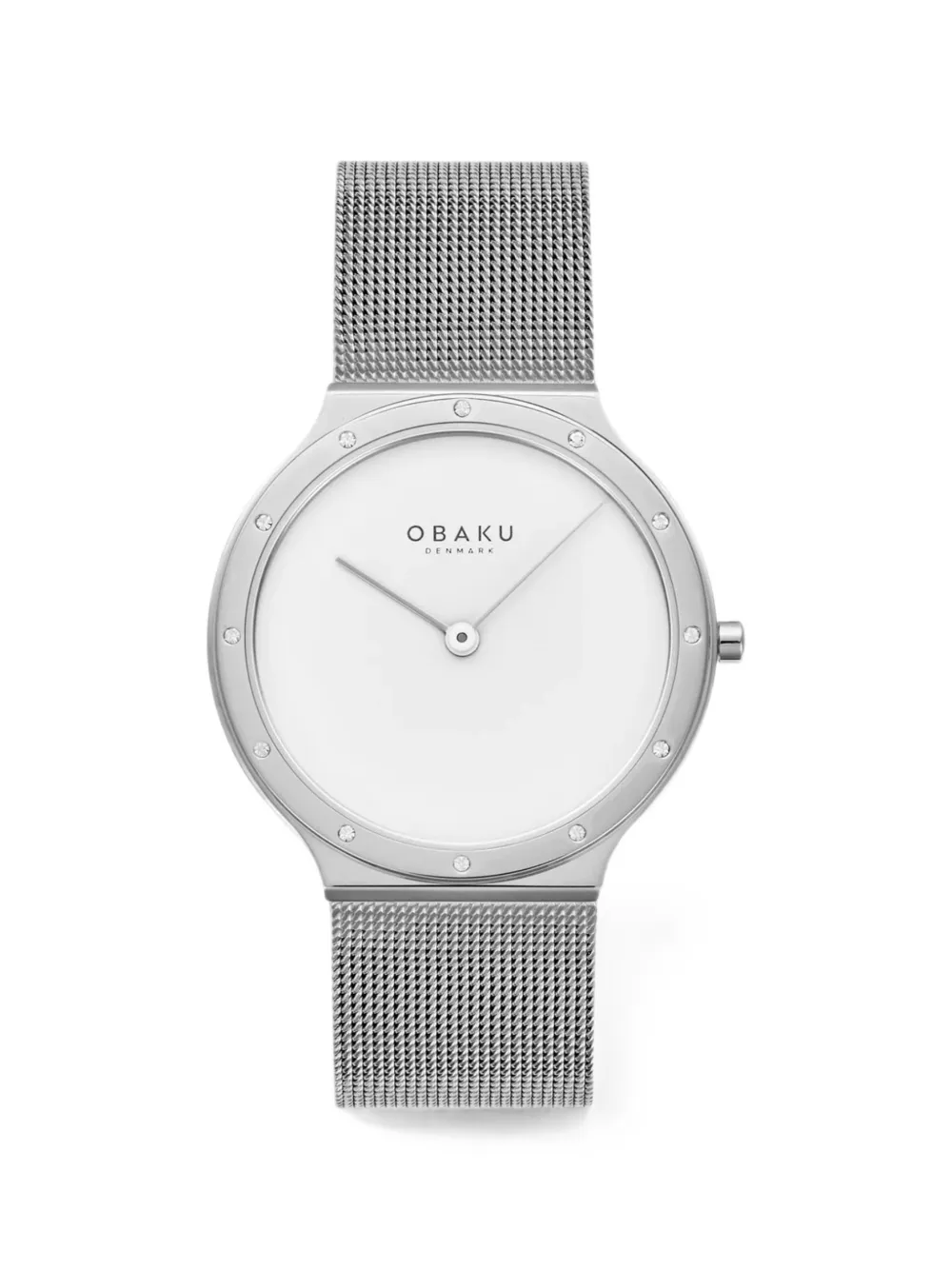 OBAKU Note Lille strap 32mm watch - Weiß