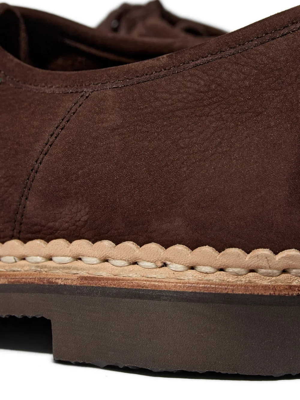 Paraboot Michael loafers met veters Bruin