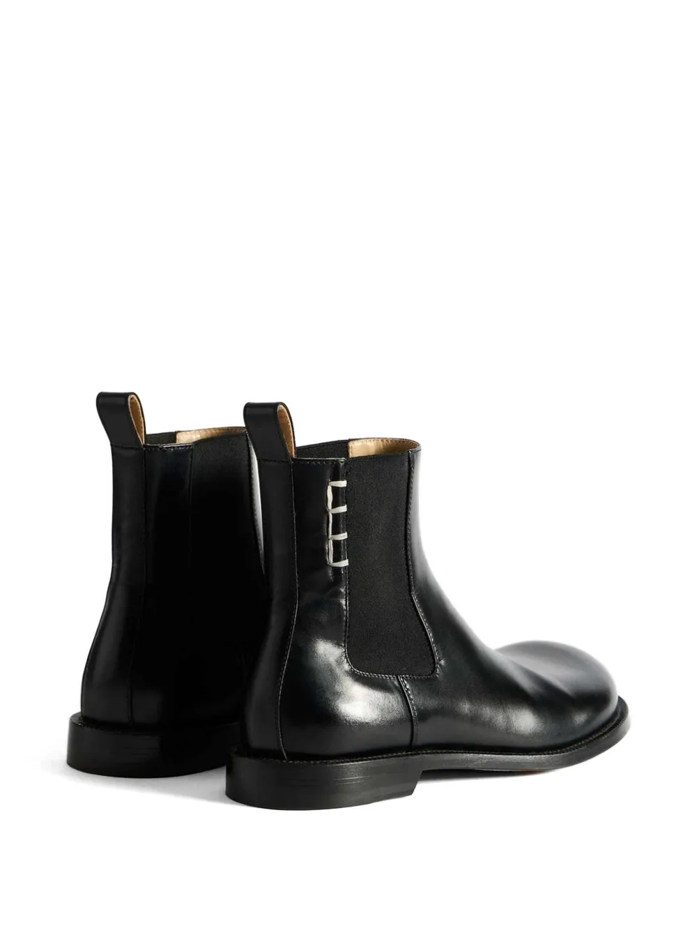 JW Anderson leather chelsea boots Zwart