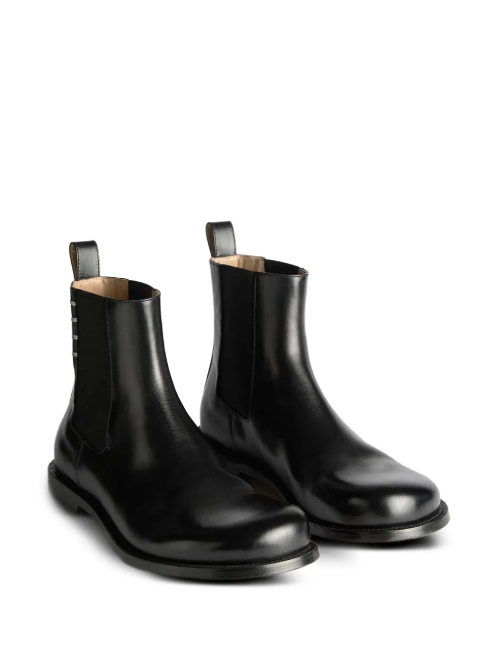 JW Anderson leather chelsea boots Zwart
