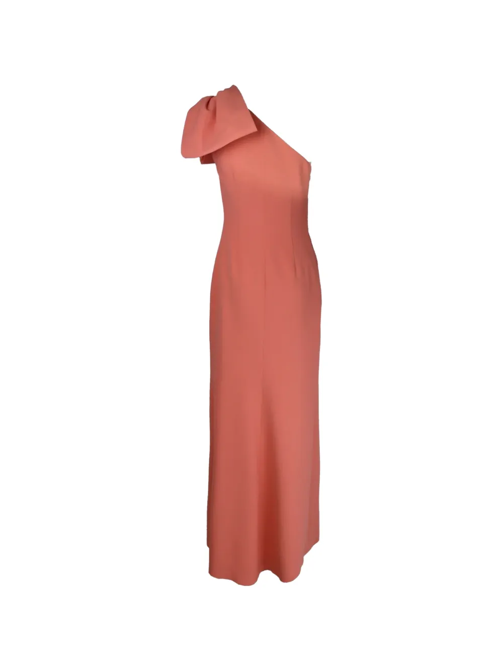 Elie Saab crystal-embellished one-shoulder maxi dress - Rosa