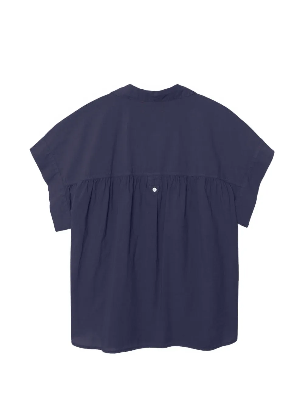 Xirena Lexi blouse met korte mouwen Blauw