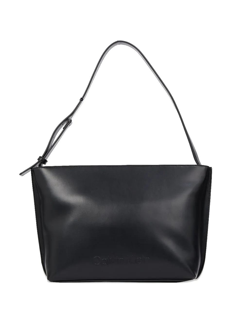 Calvin Klein embossed-logo tote bag - Nero