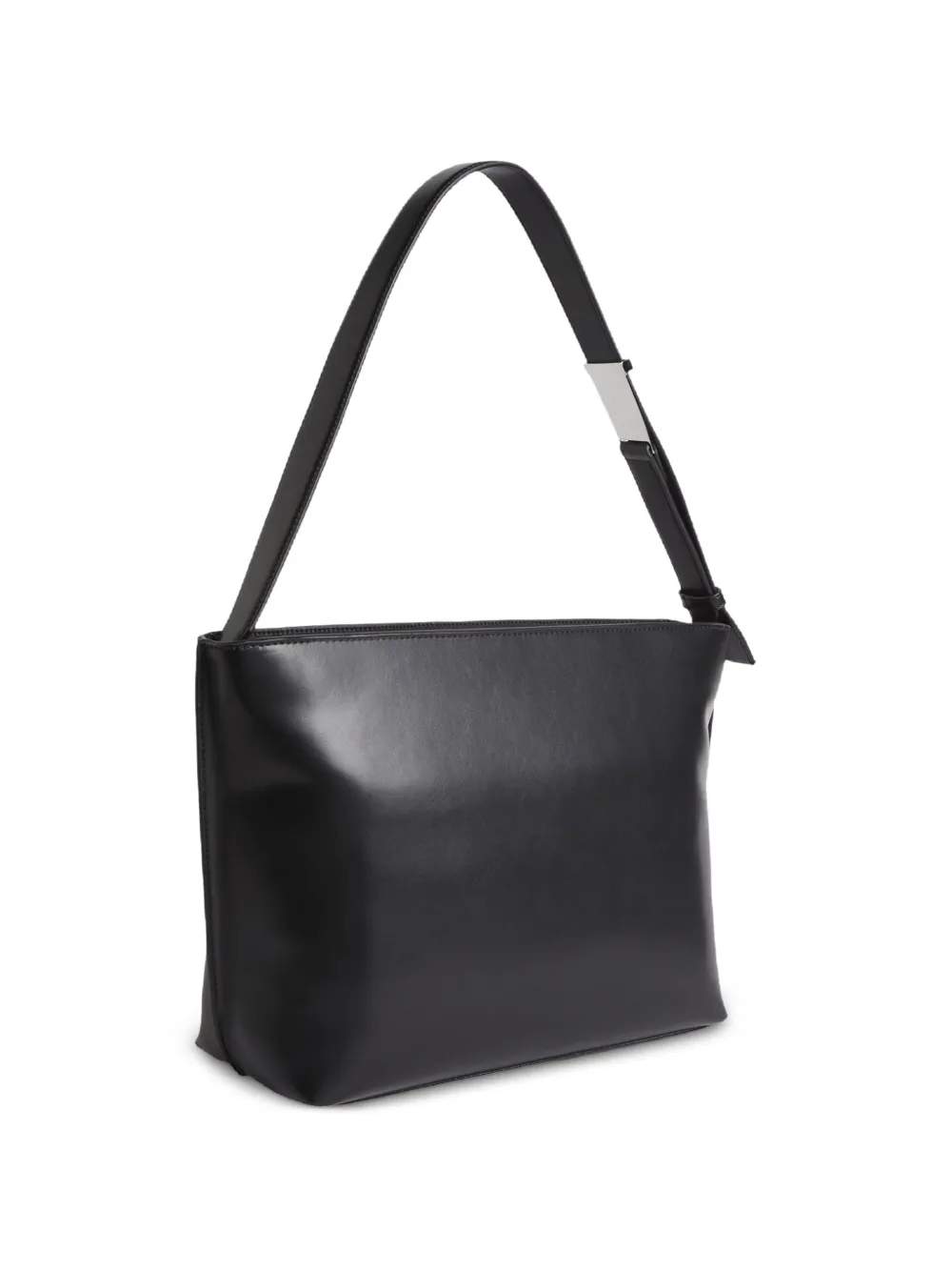 Calvin Klein Shopper met logo-reliëf Zwart