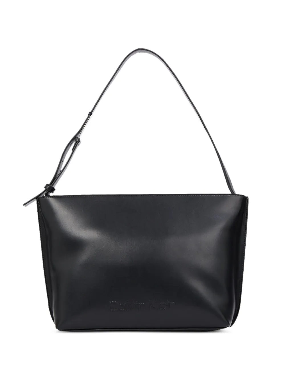 Calvin Klein embossed-logo tote bag - Nero
