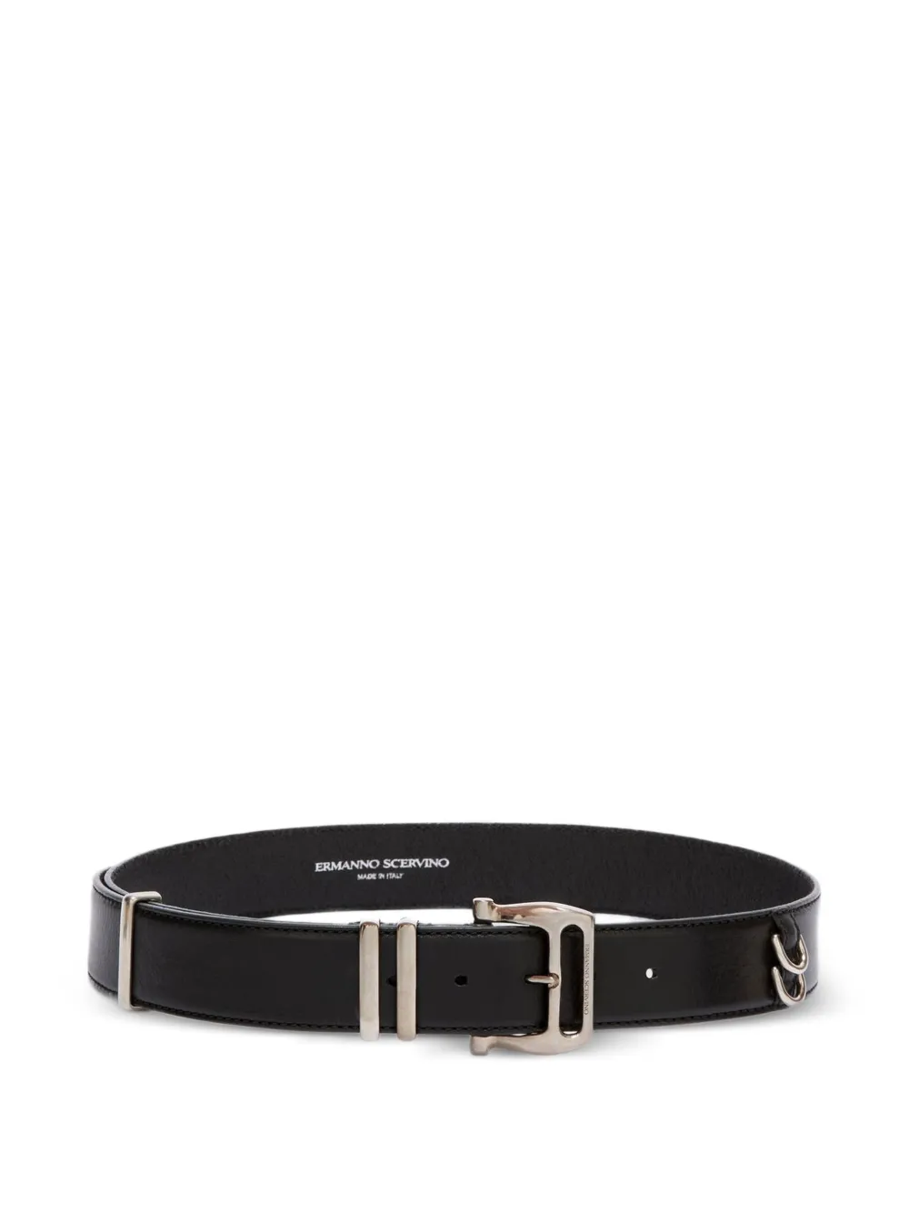 Ermanno Scervino buckle-fastening leather belt - Nero