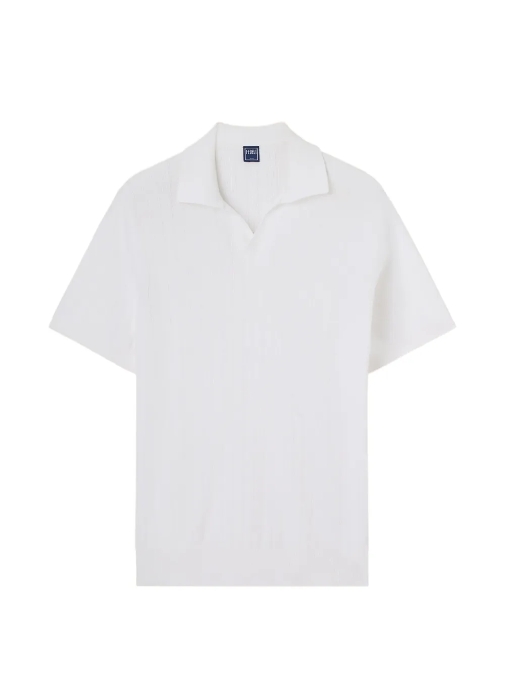 Fedeli Matheus ribbed-knit T.shirt - Bianco