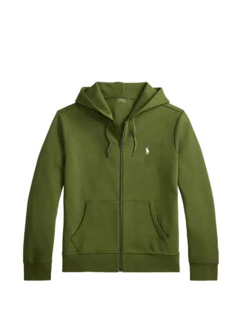 Polo Ralph Lauren zip-up logo-embroidered sweater