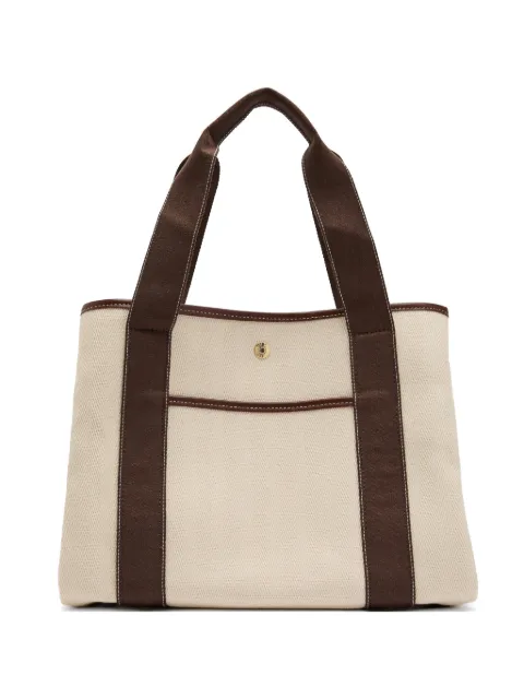Rue De Verneuil Mittelgroße Traversée Tote Bag mit Fischgrätenmuster