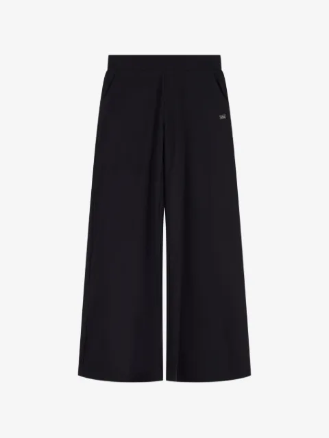 Ea7 Emporio Armani pantalones anchos con logo