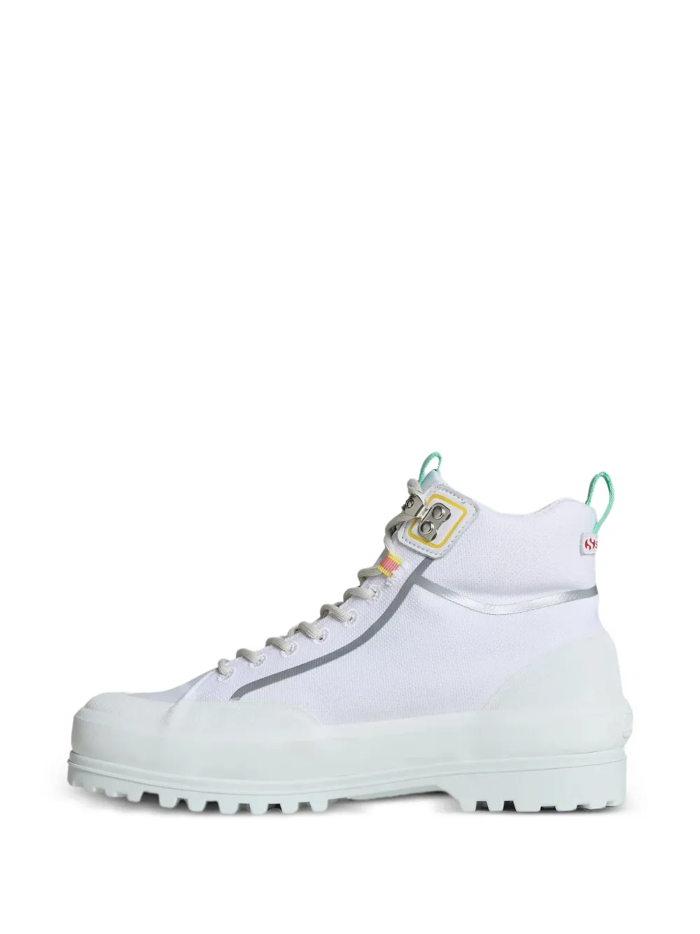 Superga x Napapijri high-top sneakers Wit