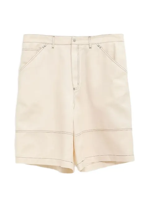 Moncler contrast-stitch shorts