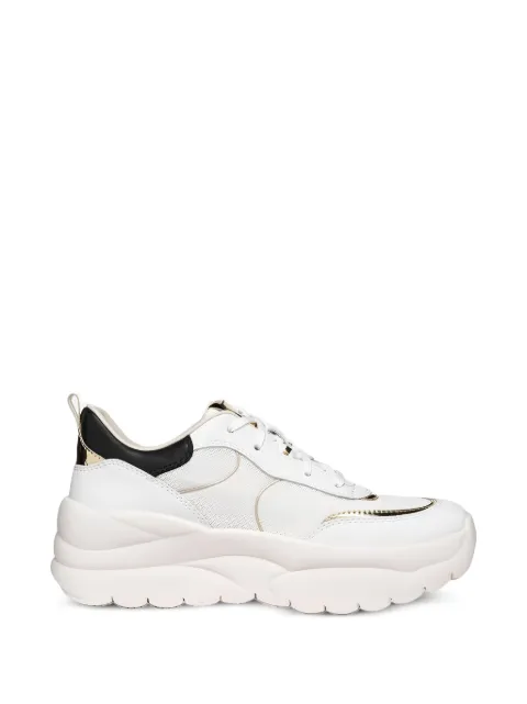 Geox Xtors panelled mesh-panel sneakers