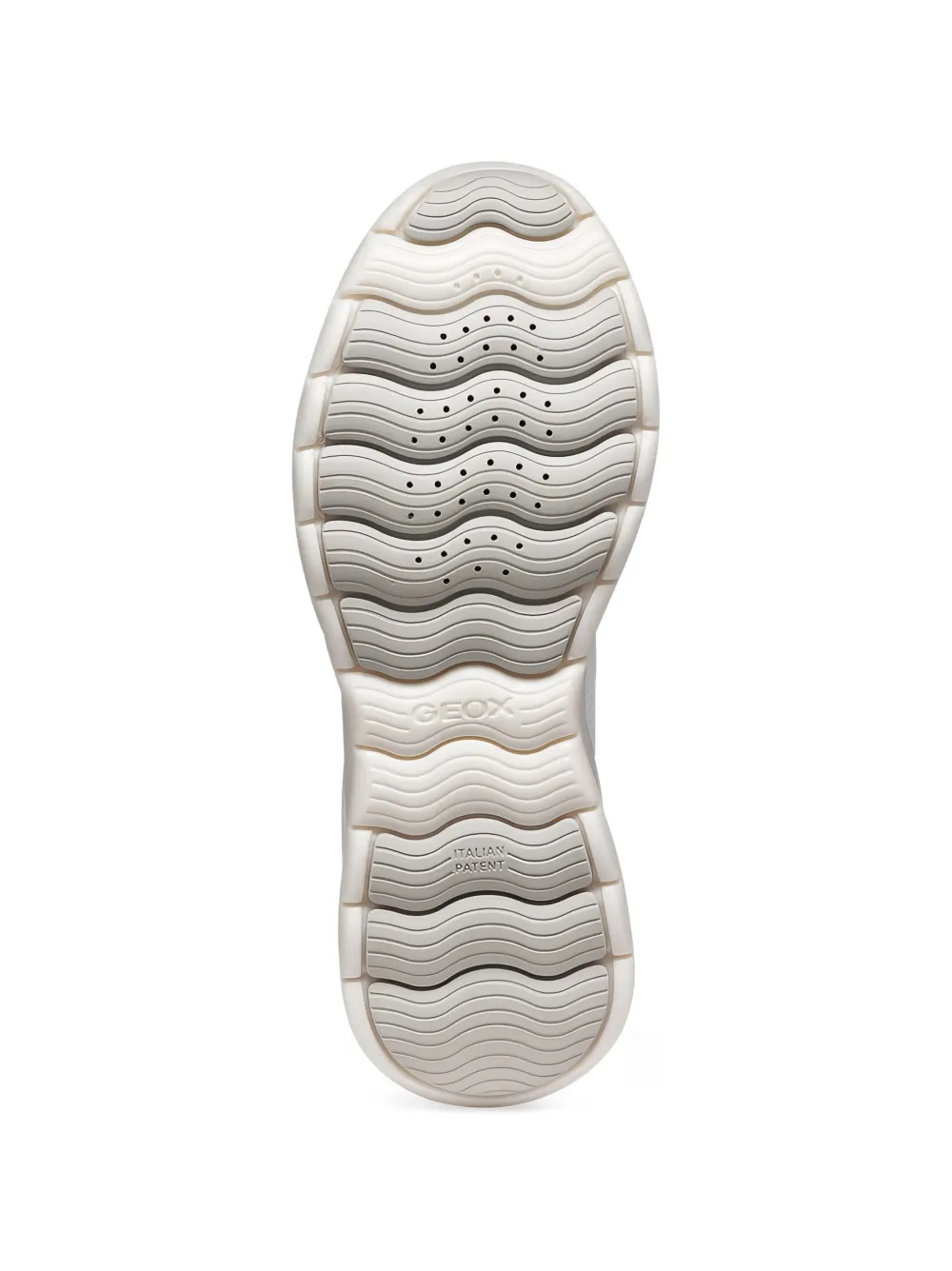 Geox Xtors sneakers met mesh vlakken Wit