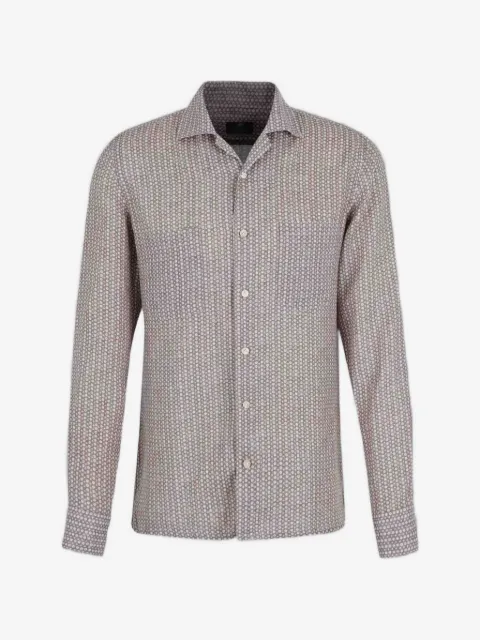 Luigi Borrelli floral-print shirt