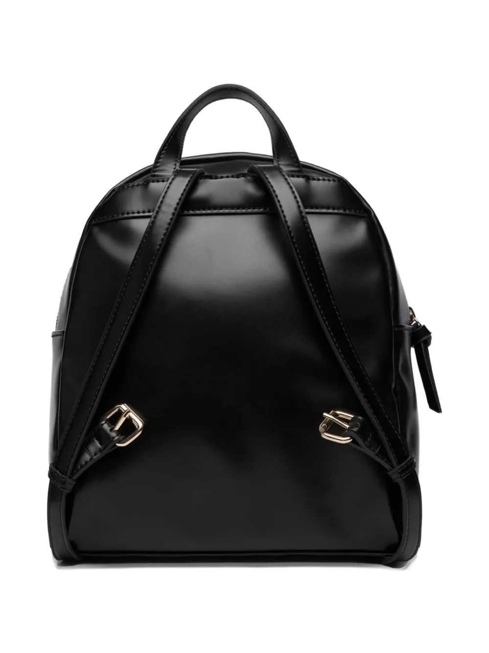  Guess Kids Sac à Dos à Plaque Logo - Noir 