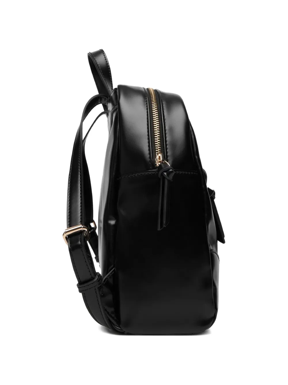  Guess Kids Sac à Dos à Plaque Logo - Noir 