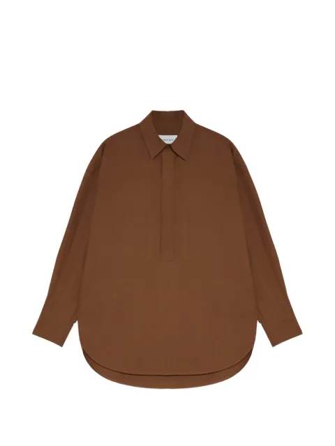 ARMARIUM Candela curved-hem shirt