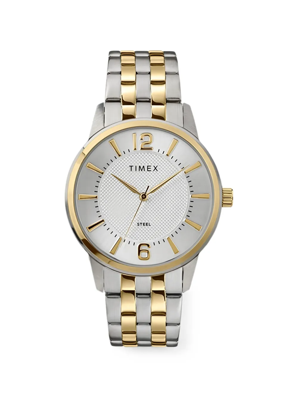 TIMEX two-tone 40mm watch - Argento