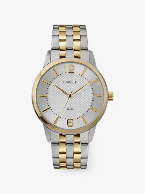 TIMEX reloj de 40mm con diseño de dos tonos