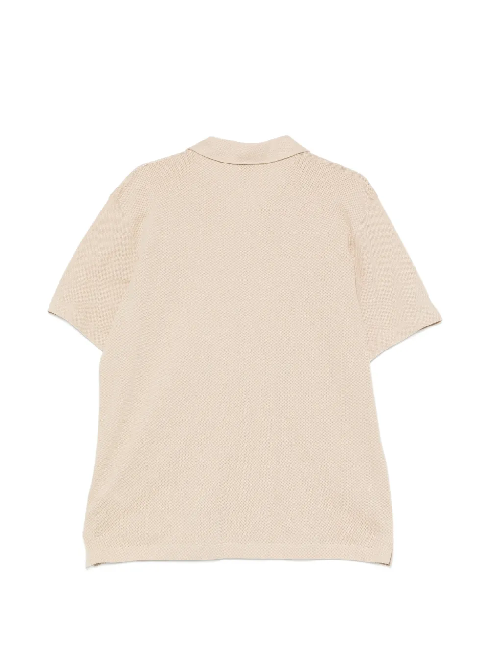 Sunspel overhemd met korte mouwen Beige