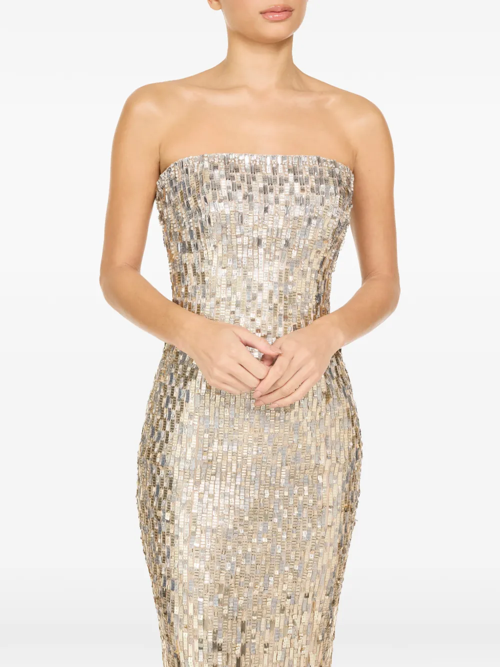 Jenny Packham Abito da sera Lucille - Oro