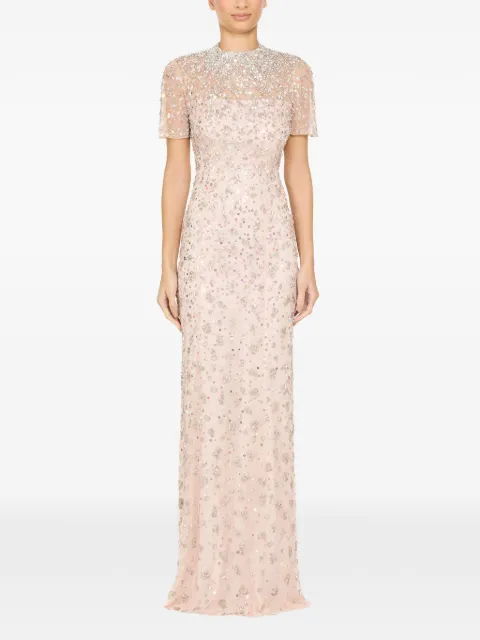 Jenny Packham maxi Orchid dress 