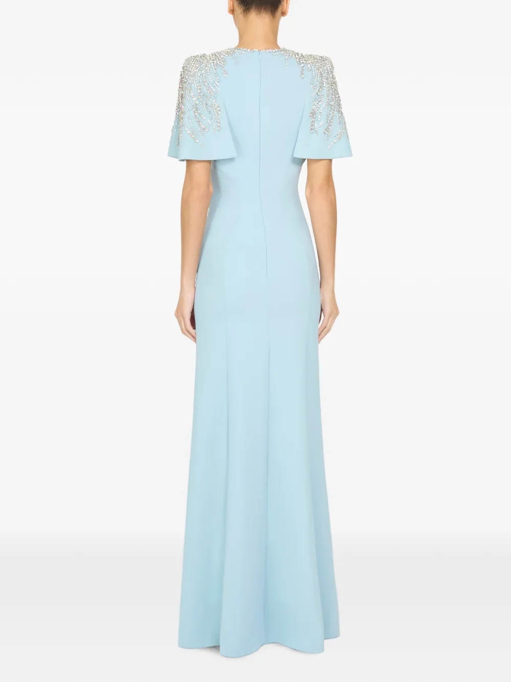 Jenny Packham Petal jurk Blauw