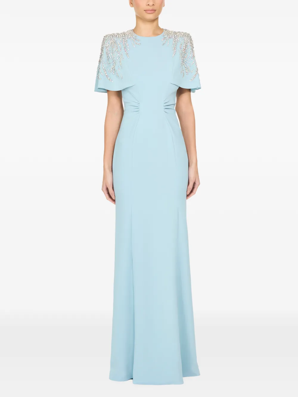 Jenny Packham Petal jurk Blauw