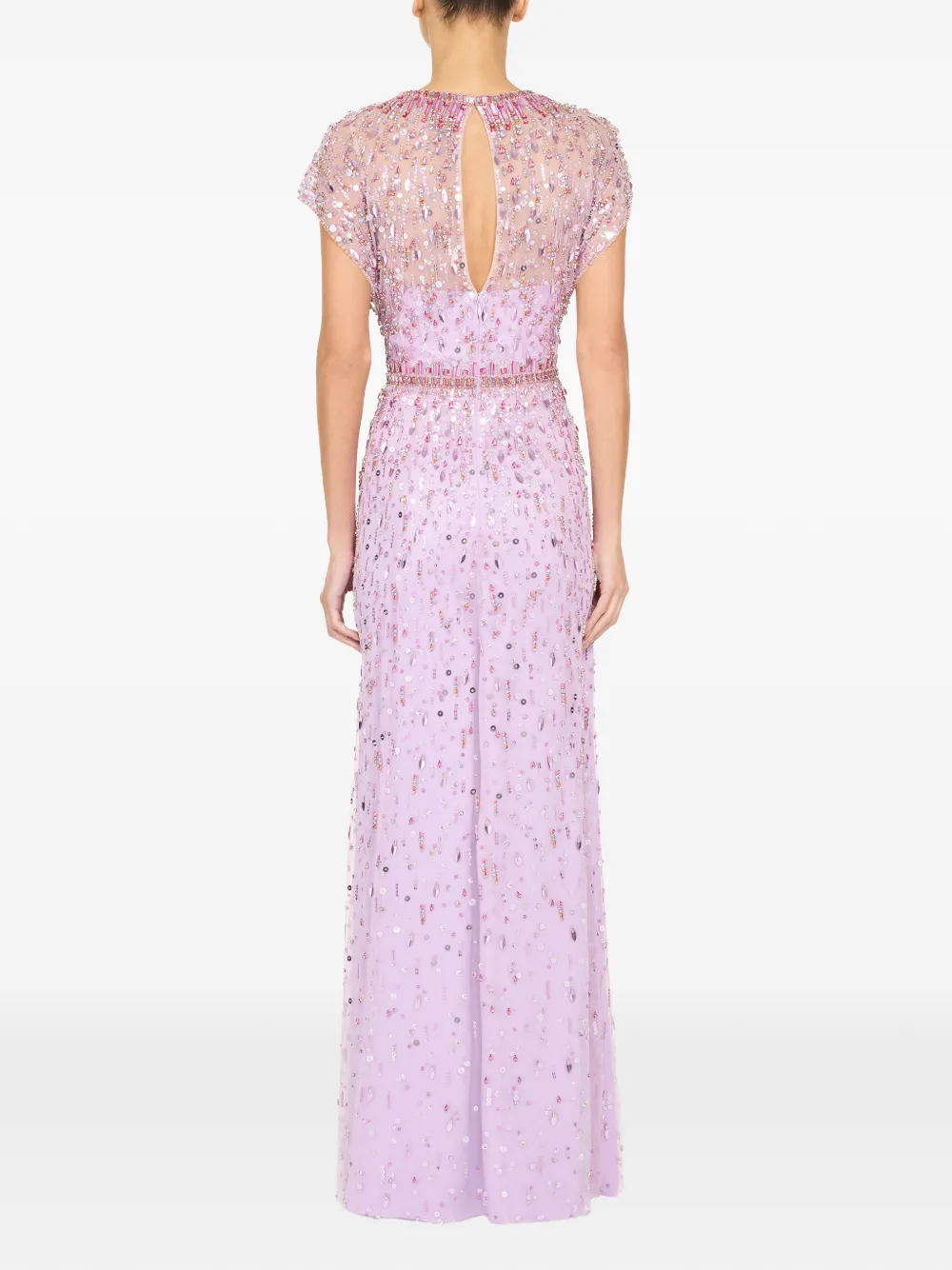 Jenny Packham Lauretta avondjurk Paars