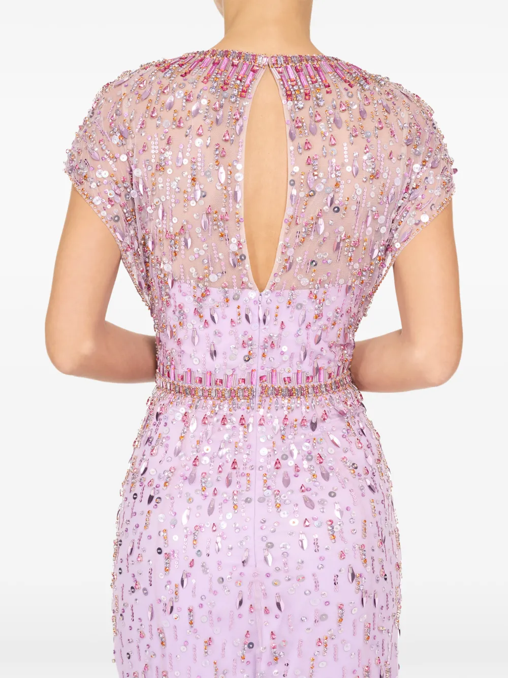 Jenny Packham Lauretta avondjurk Paars