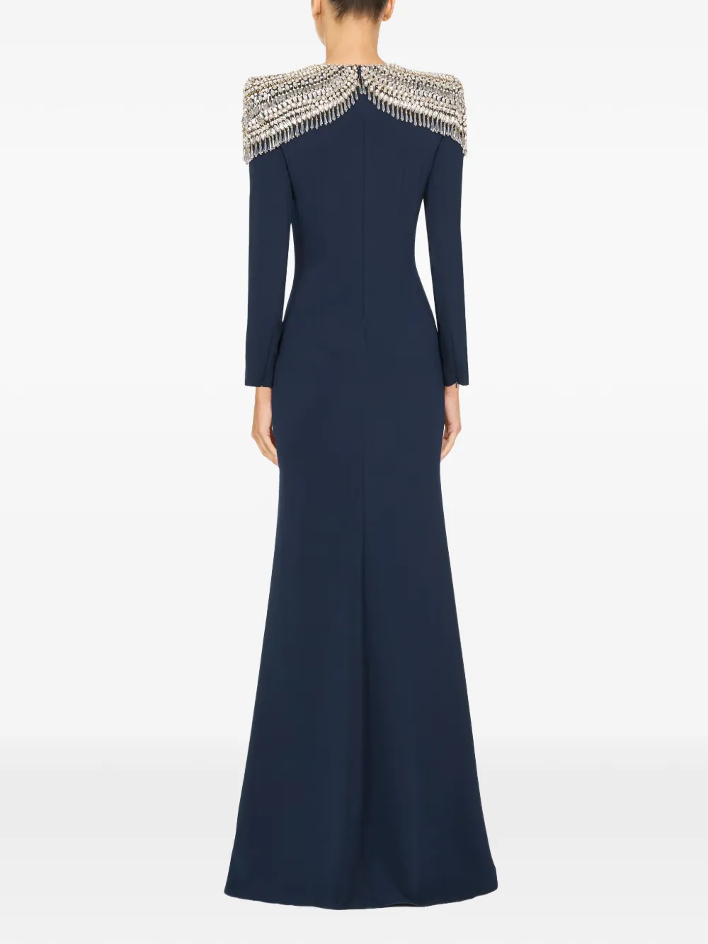 Jenny Packham Muse maxi-dress Blauw