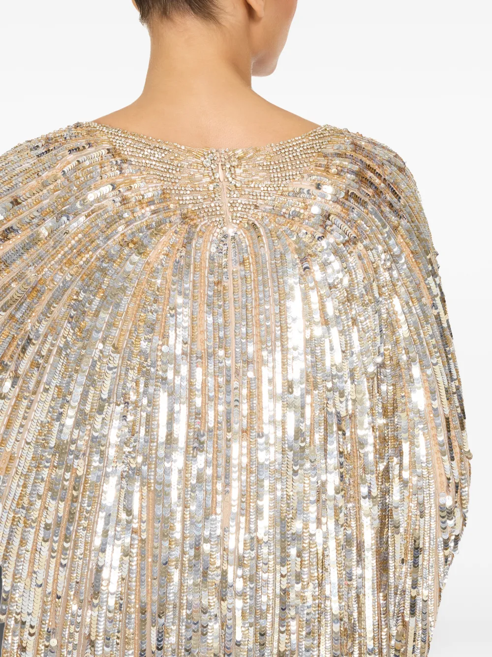 Jenny Packham Desert Flower jurk Goud