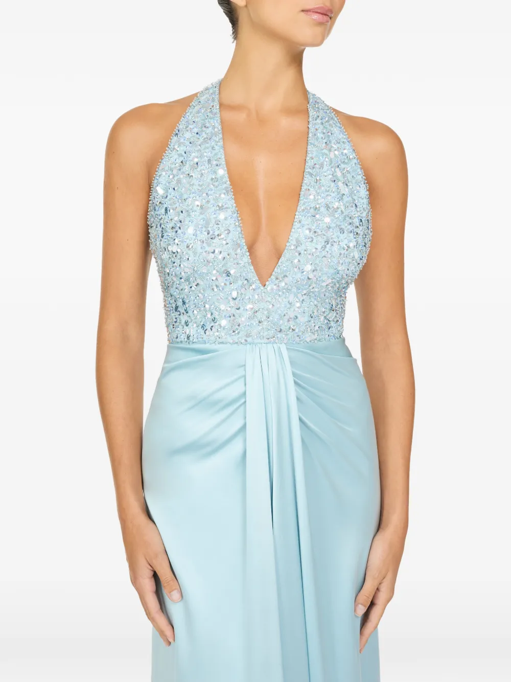 Jenny Packham Namira jurk Blauw