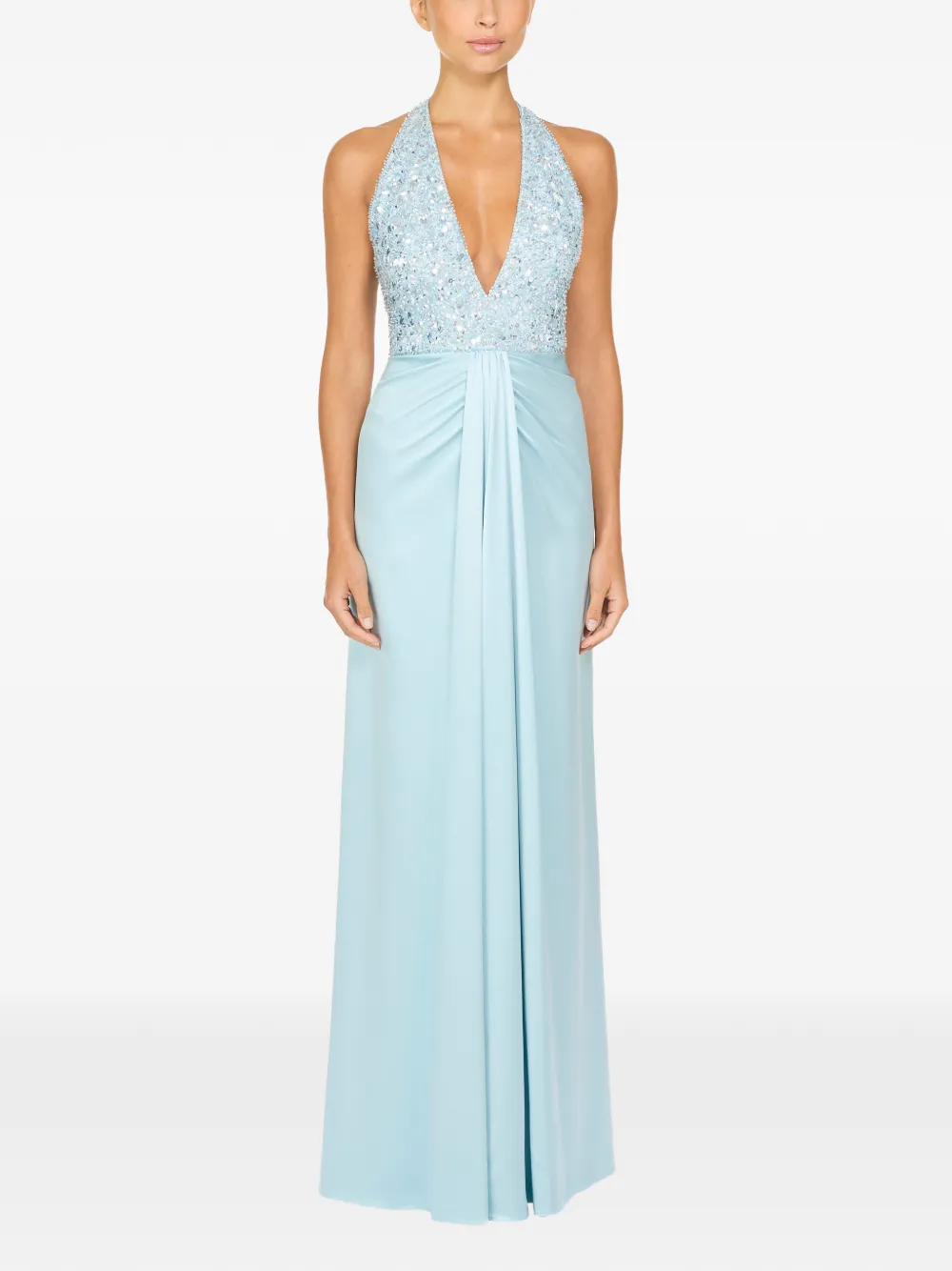 Jenny Packham Namira jurk Blauw