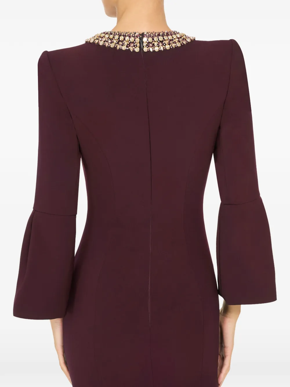 Jenny Packham Pueblo jurk Rood