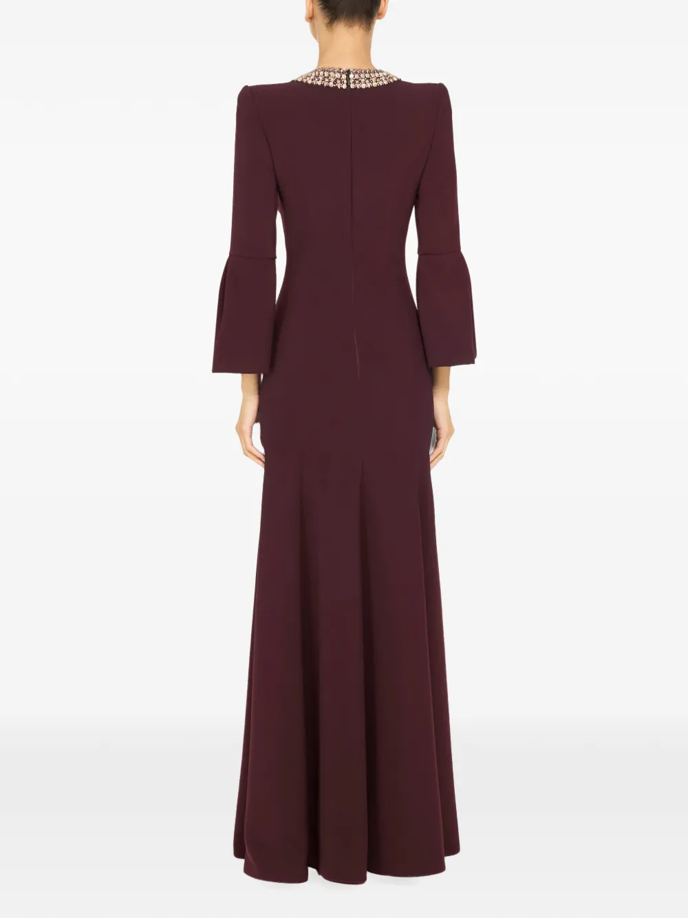 Jenny Packham Pueblo jurk Rood