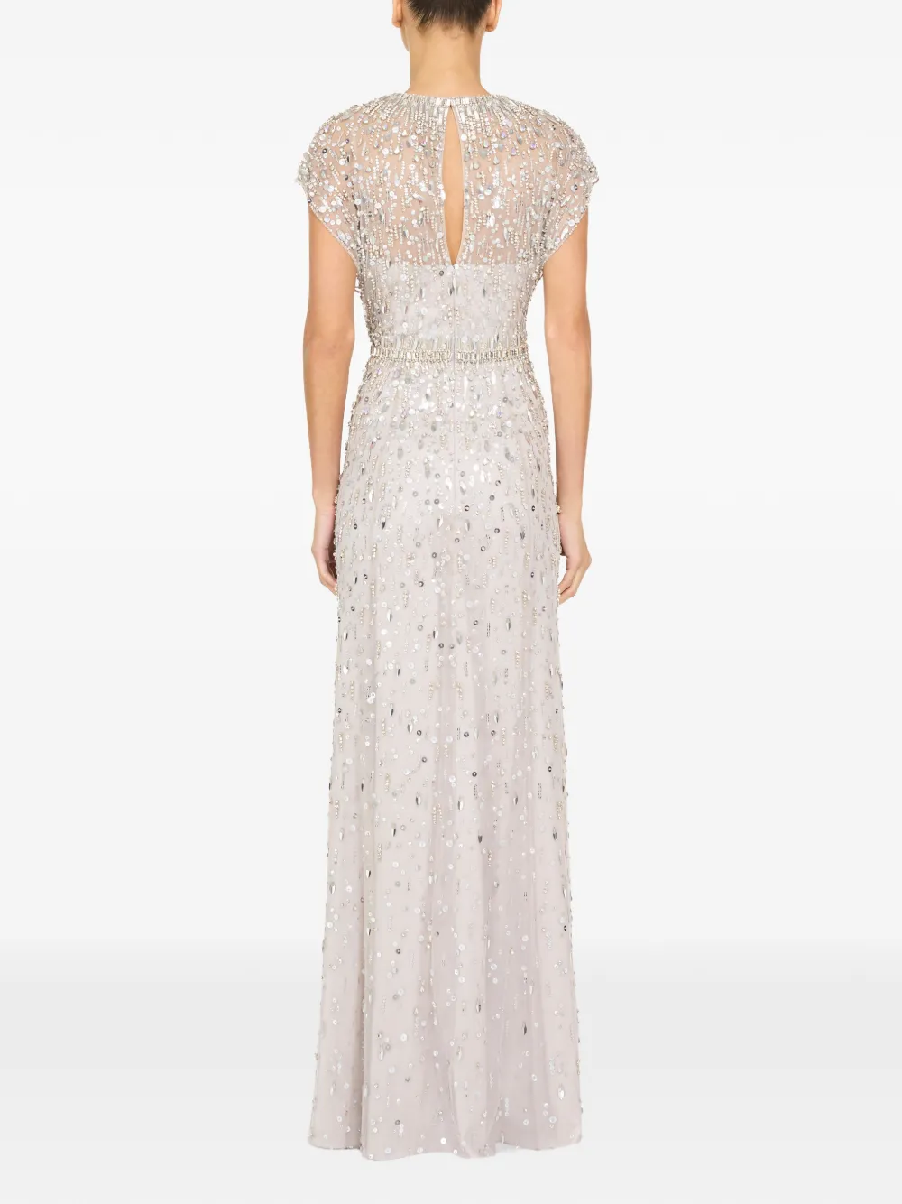 Jenny Packham Lauretta avondjurk Beige