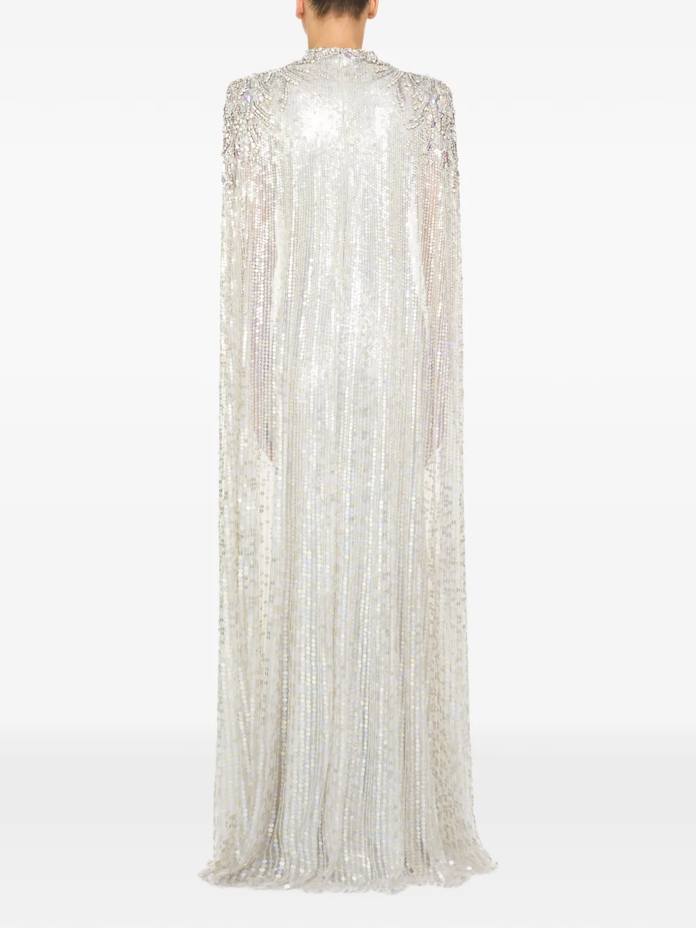Jenny Packham Dakota jurk Zilver