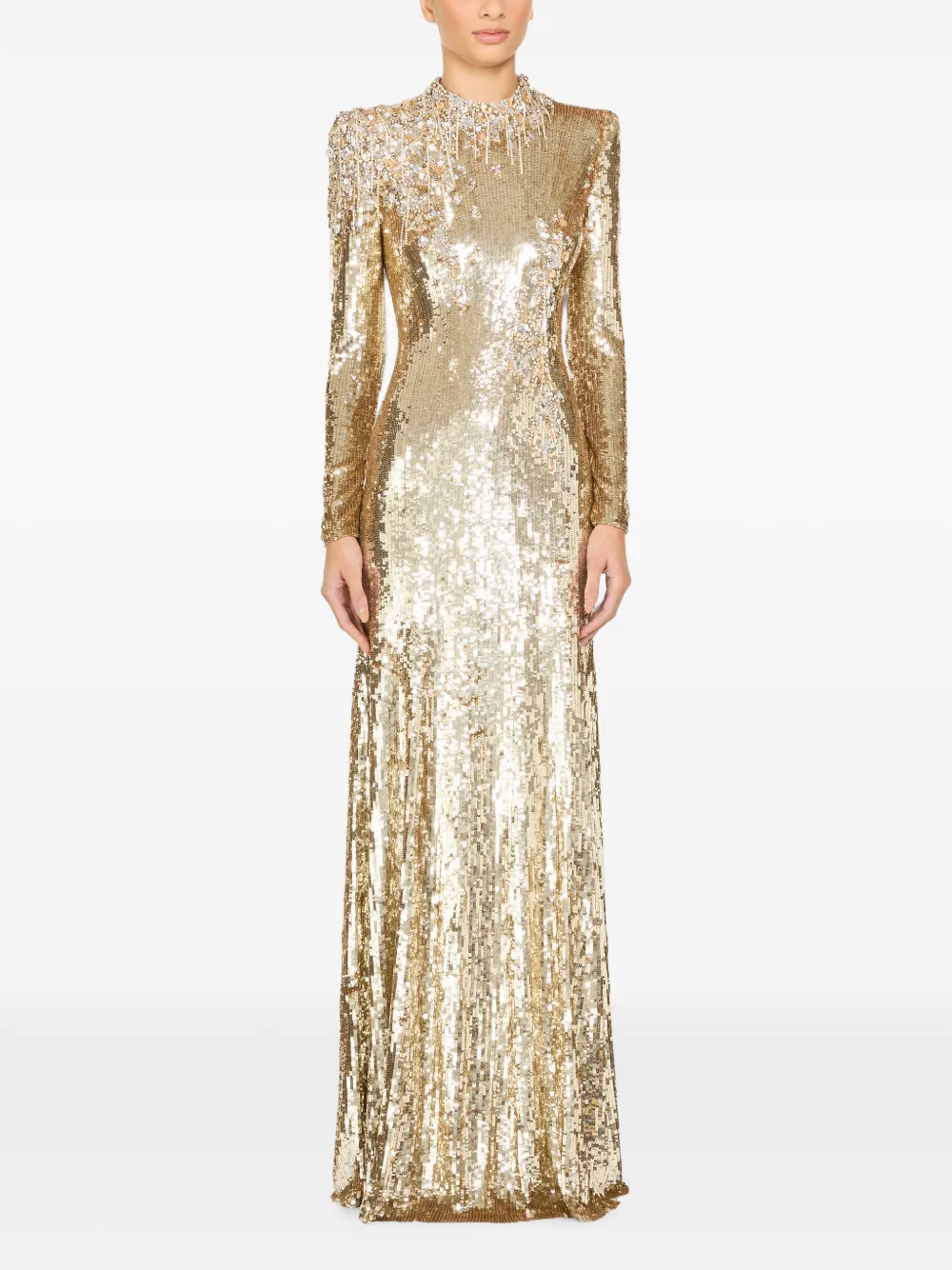 Jenny Packham Lina jurk Goud