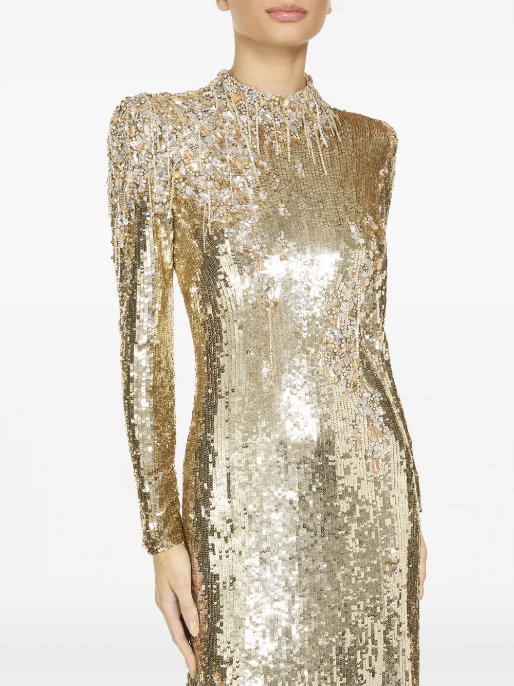 Jenny Packham Lina jurk Goud