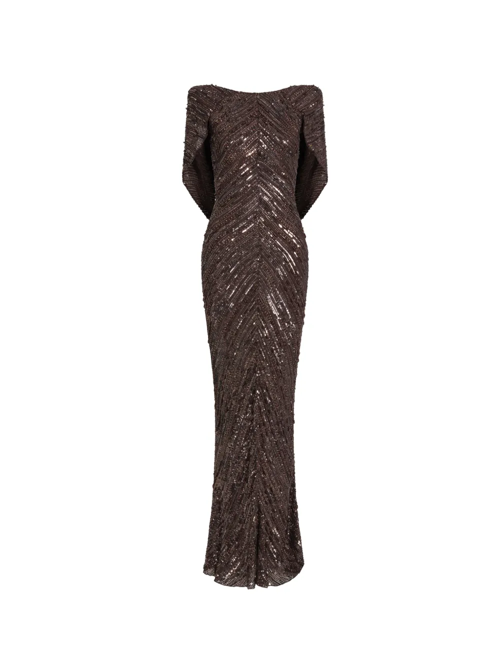 Jenny Packham Abito da sera Sakari - Marrone