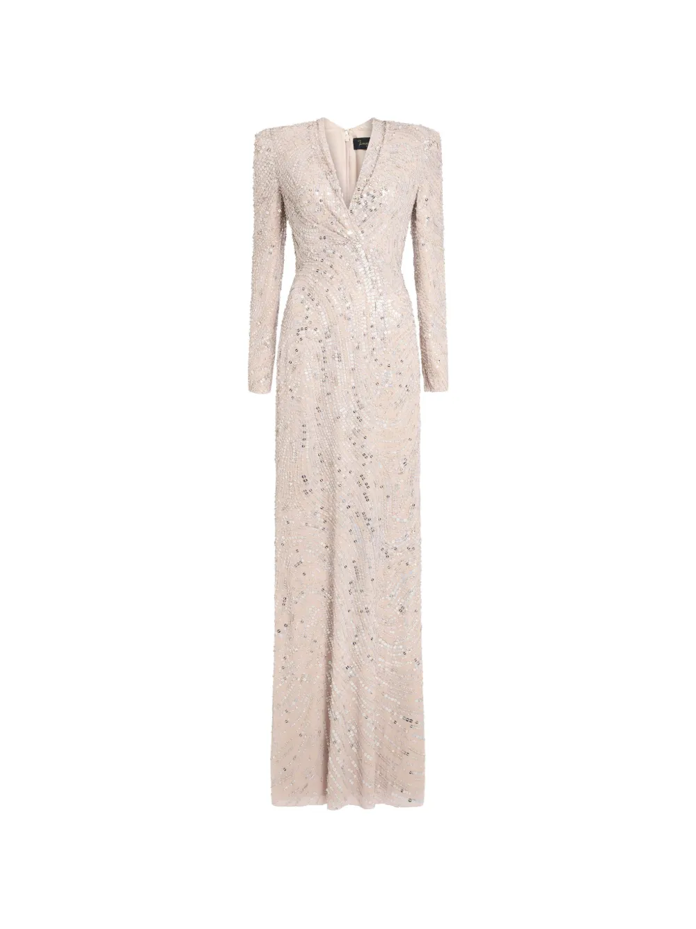 Jenny Packham maxi Arizona dress - Neutrals