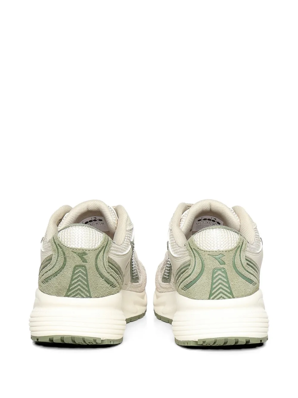 Diadora Mythos Star panelled sneakers Beige